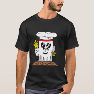 Funny Ghost Backen Schokolade Cookies Baker Cake C T-Shirt