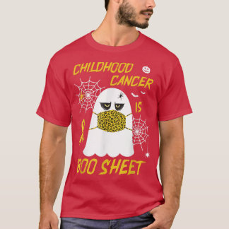Funny Ghost Halloween Kinderkrebs ist Boo Boo T-Shirt