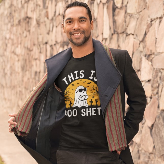 Funny Ghost Halloween Phrase T-Shirt (Von Creator hochgeladen)