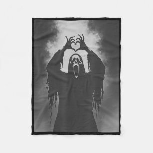 Funny Ghost Hand Herz Sign Spooky Kostüm Hallowe Fleecedecke