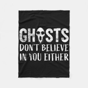 Funny Ghost Jagd Paranormal Investigator Geister Fleecedecke