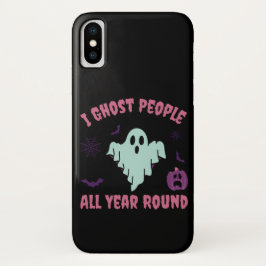 Funny Ghost Quote Halloween Case-Mate iPhone Hülle