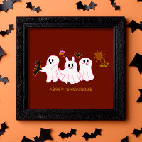 Funny Ghosts, die für ein Bild posten | Poster