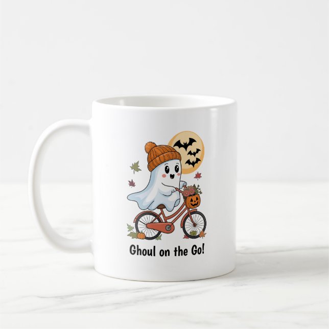 Funny Ghoul on Go Custom Kaffeetasse (Links)