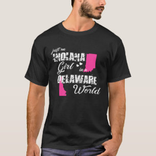 Funny gibt Indiana Shirt Nur ein Indiana Mädchen i
