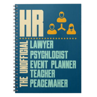 Funny Gift für HR Person | Geschenkidee für Person Notizblock