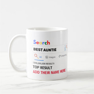 Funny Gifts AUNTIE UNCLE COUSIN NEPHEW NIECE MAMA Kaffeetasse