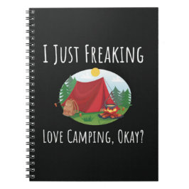 Funny Gifts For A Camping Lover Camper Adventure Notizblock