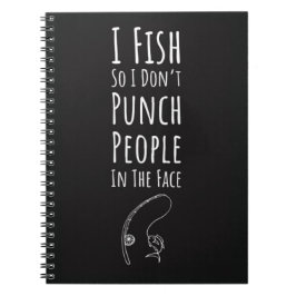 Funny Gifts For Fishing Lovers Fisherman For Him Notizblock