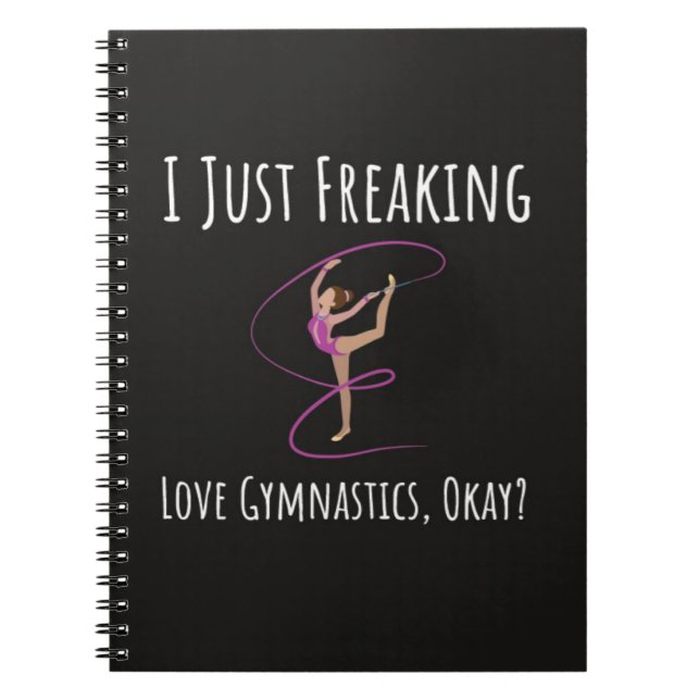 Funny Gifts For Gymnastic Lovers For Her Humor  Notizblock (Vorderseite)