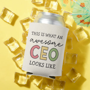 Funny Gifts für CEO Phantastischer CEO Boss Gesc Dosenkühler