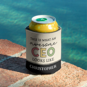 Funny Gifts für CEO Phantastischer CEO Boss Gesc Dosenkühler