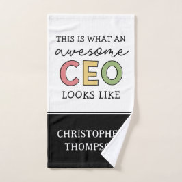 Funny Gifts für CEO | Phantastischer CEO Boss Gesc Handtuch
