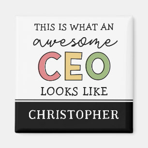 Funny Gifts für CEO Phantastischer CEO Boss Gesc Magnet