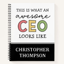 Funny Gifts für CEO | Phantastischer CEO Boss Gesc Notizbuch