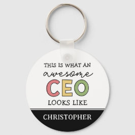 Funny Gifts für CEO | Phantastischer CEO Boss Gesc Schlüsselanhänger