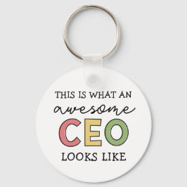 Funny Gifts für CEO | Phantastischer CEO Boss Gesc Schlüsselanhänger