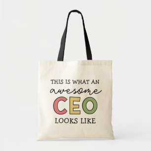 Funny Gifts für CEO Phantastischer CEO Boss Gesc Tragetasche