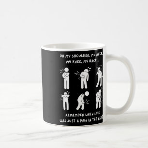 Funny Gifts Old People 50. 60. 70. Geburtstag Kaffeetasse