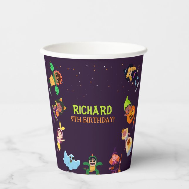 Funny Gigant Long Yellow Banana trägt Sommer Sung Pappbecher (Vorderseite)