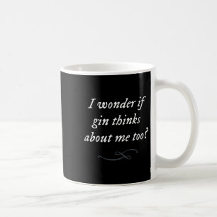 Funny Gin Quote Party Sprichwort Simple Graphy Tre Kaffeetasse