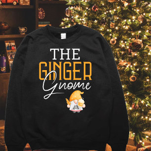 Funny Ginger Gnome Beer Christmas Sweatshirt