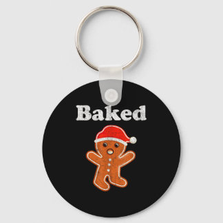 Funny Gingerbread Man Baked Cookie Baking Adult Ch Schlüsselanhänger