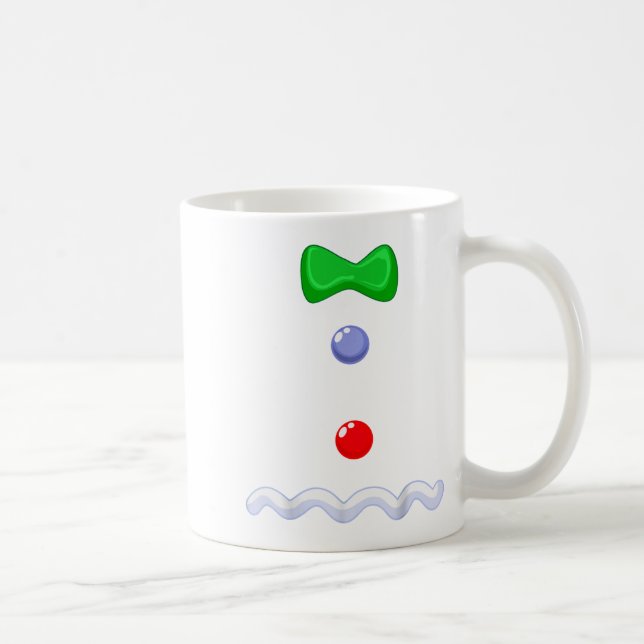 Funny Gingerbread Man Christmas Costume  Kaffeetasse (Rechts)