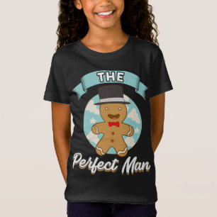 Funny Gingerbrot Cookie Der perfekte Mann Single C T-Shirt