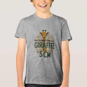 Funny Giraffe Fact T - Shirt