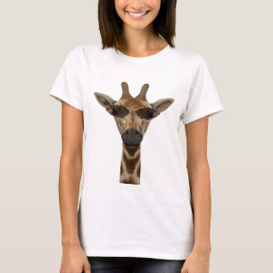 Funny Giraffe Incognito mit trendiger Sonnenbrille T-Shirt