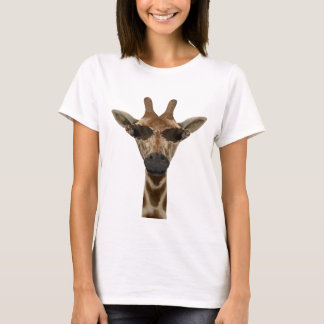 Funny Giraffe Incognito mit trendiger Sonnenbrille T-Shirt