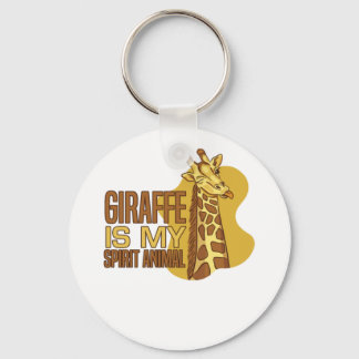 Funny Giraffe ist mein Geist Tiere Schlüsselanhänger
