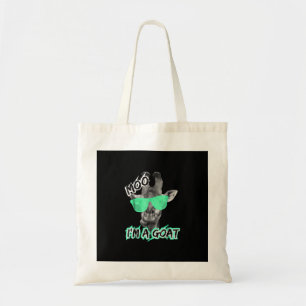 Funny Giraffe Moo Im A Goat Cute Zoo Tiergeschenk Tragetasche
