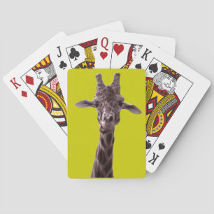 Funny Giraffe Spielkarten