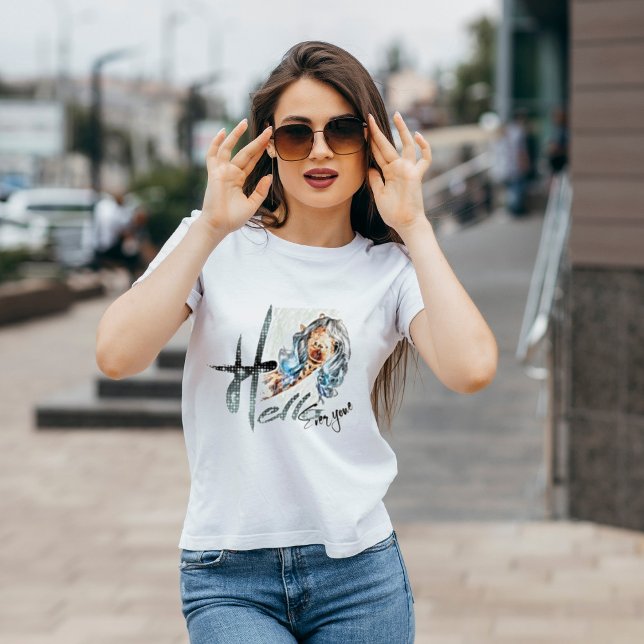 Funny Giraffe T - Shirt (Von Creator hochgeladen)