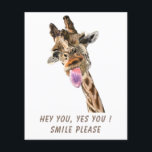 Funny Giraffe Tongue Out and Playful Wink Cartoon Flyer<br><div class="desc">Funny Giraffe Tongue Out und spielerischer Wink Cartoon Zeichnend Tierlächeln - Wählen / Fügen Sie Ihren einzigartigen Text / Schriftart / Farbe - Ihr Sondergeschenk machen - Vergrössern und verschieben oder entfernen und hinzufügen Elemente / Bild mit Anpassungs-Tool ! - Zeichn und Design von MIGNED. Sie können meine Designs auch...</div>
