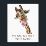 Funny Giraffe Tongue Out and Playful Wink Cartoon Flyer<br><div class="desc">Funny Giraffe Tongue Out und spielerischer Wink Cartoon Zeichnend Tierlächeln - Wählen / Fügen Sie Ihren einzigartigen Text / Schriftart / Farbe - Ihr Sondergeschenk machen - Vergrössern und verschieben oder entfernen und hinzufügen Elemente / Bild mit Anpassungs-Tool ! - Zeichn und Design von MIGNED. Sie können meine Designs auch...</div>