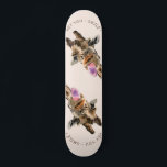 Funny Giraffe Tongue Out and Playful Wink - Lächel Skateboard<br><div class="desc">Funny Giraffe Tongue Out and Playful Wink - Lächeln Tier Cartoon Zeichnend - Wählen / Fügen Sie Ihren einzigartigen Text / Schriftart / Farbe - Make Your Special Gift - Neu vergrössern und verschieben oder entfernen und hinzufügen / Bild mit Anpassungs-Tool ! - Zeichn und Design von MIGNED. Sie können...</div>