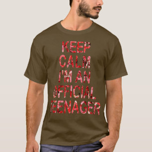 Funny Girl nager Behalte Calm Birthday Offiziell 1 T-Shirt