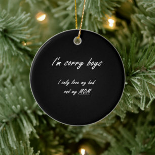 Funny Girl Sprichwort Daughter Daddy Keramik Ornament