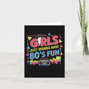 Funny Girls just Wanna Spaß haben Phantastischen 7 Karte