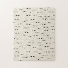 Funny Girly Eyes Zeichnend