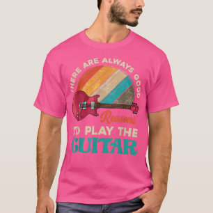 Funny Gitarrist Music Gitarrist Musiker Retro T-Shirt