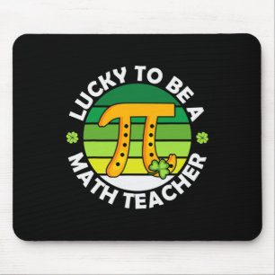 Funny Glück, ein Mathematiklehrer Saint Patricks P Mousepad