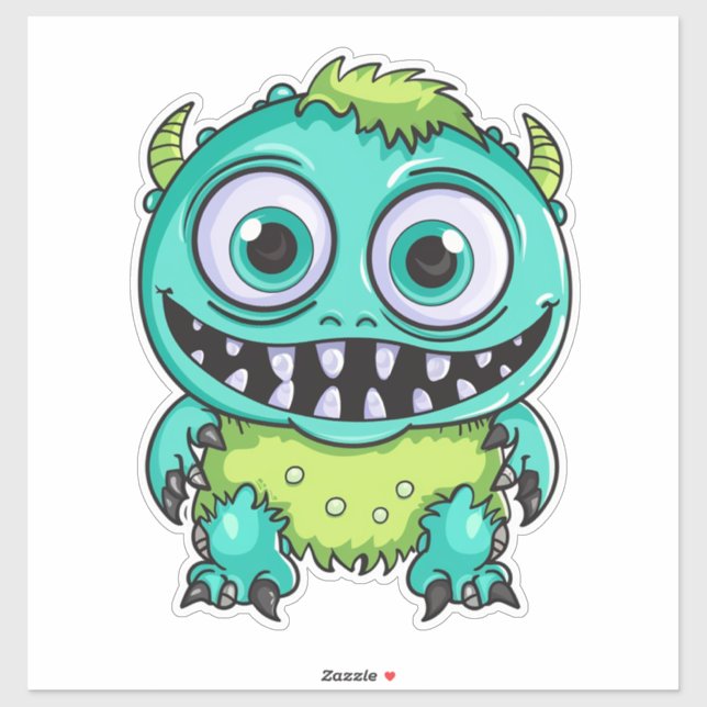Funny Gnom Aufkleber (Blatt)