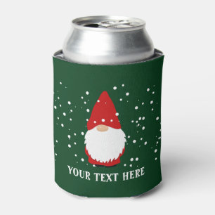 Funny gnome Cartoon Custom Weihnachten kann Kühler Dosenkühler