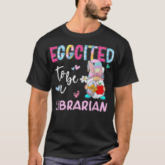 Funny Gnome entstand als librarian Bunny Easte T-Shirt