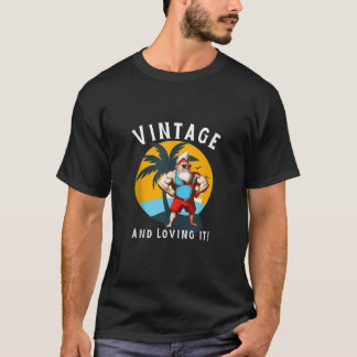 Funny Gnomes Vintage and Loving It Retro Buff Gnom T-Shirt