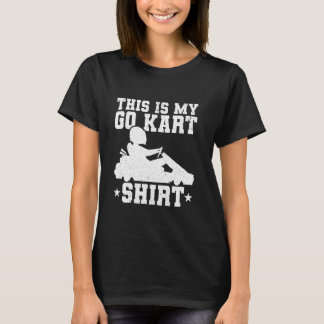 Funny Go Kart Racing - Rennwagen Kart Racer T-Shirt